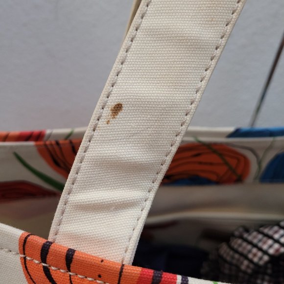 RARE Kate Spade Coal butterfly 🦋 large canvas tote - Picture 4 of 13